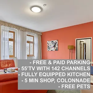 Excellent In Center 5 Min Walk From The Colonnade Appartement Karlovy Vary